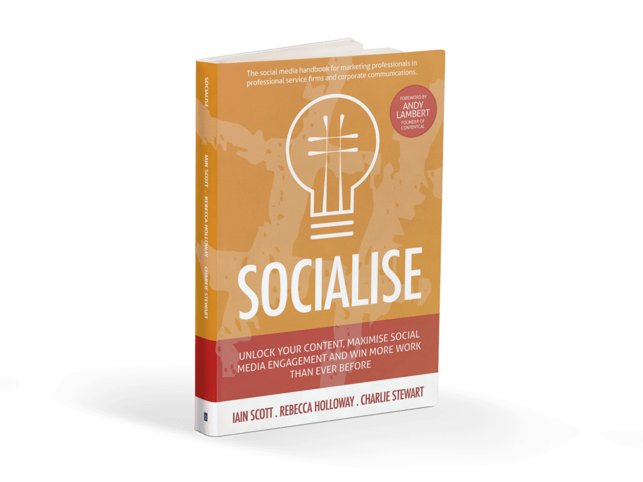 Socialise book mockup